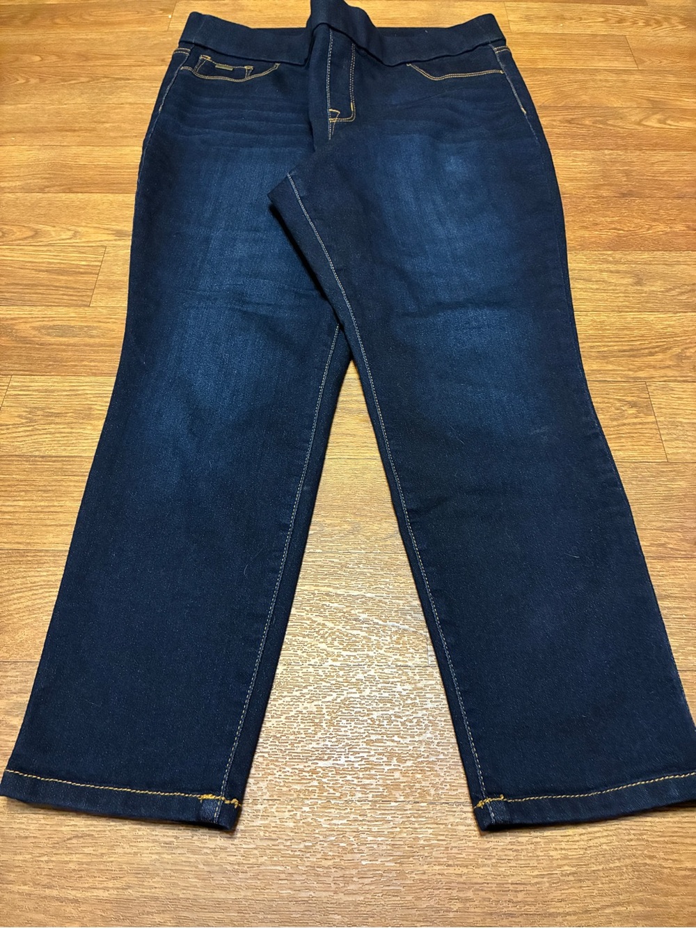 Women’s Nine West Dark Blue Straight Leg Jeans Size 14